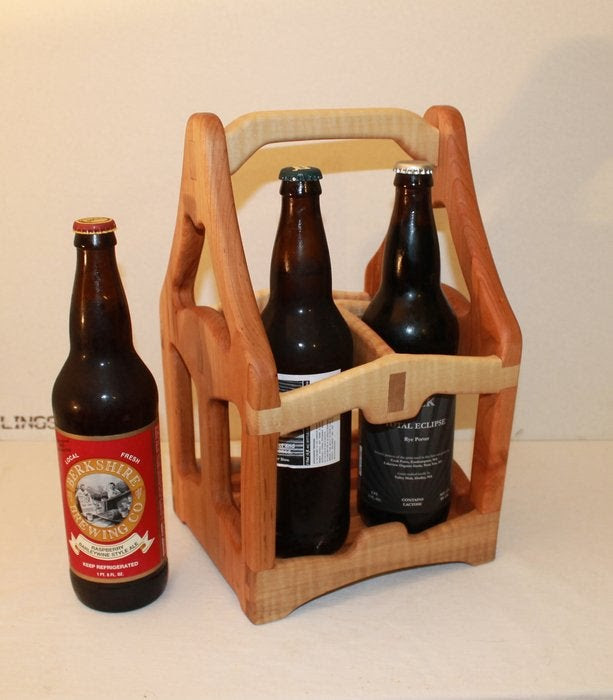 Beer Tote #2, 22 oz Four Pack - by CampD @ LumberJocks.com ...
