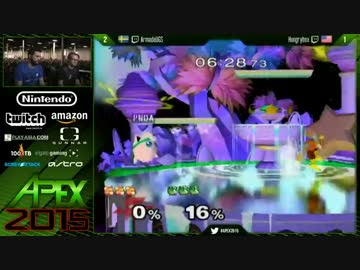 スマブラdx Apex 15 Lqf A Rmada Fox Vs Liquid Hungrybox Purin 世界大会 ニコニコ動画