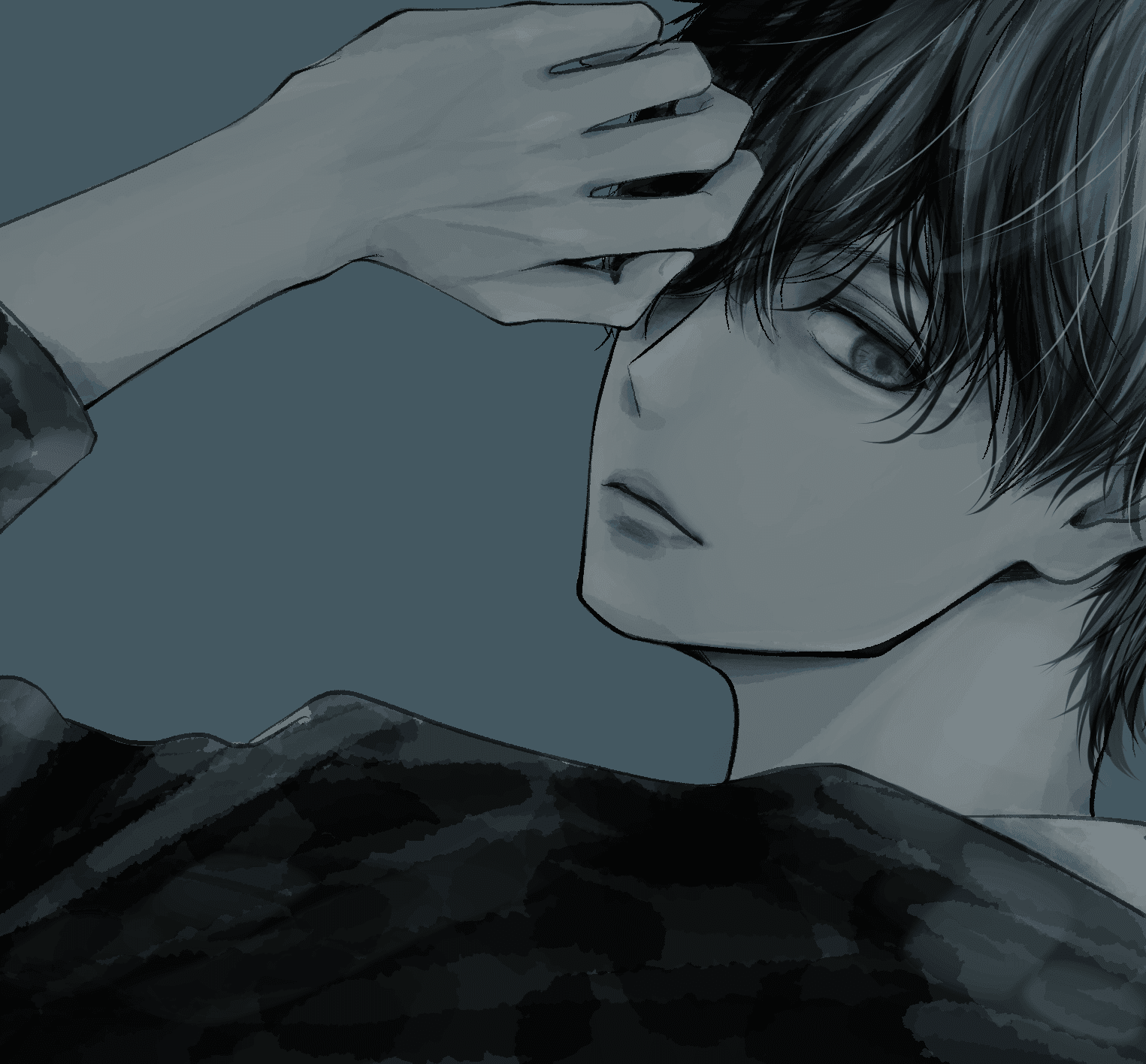 男性イラスト48 ミカスケのお絵描き