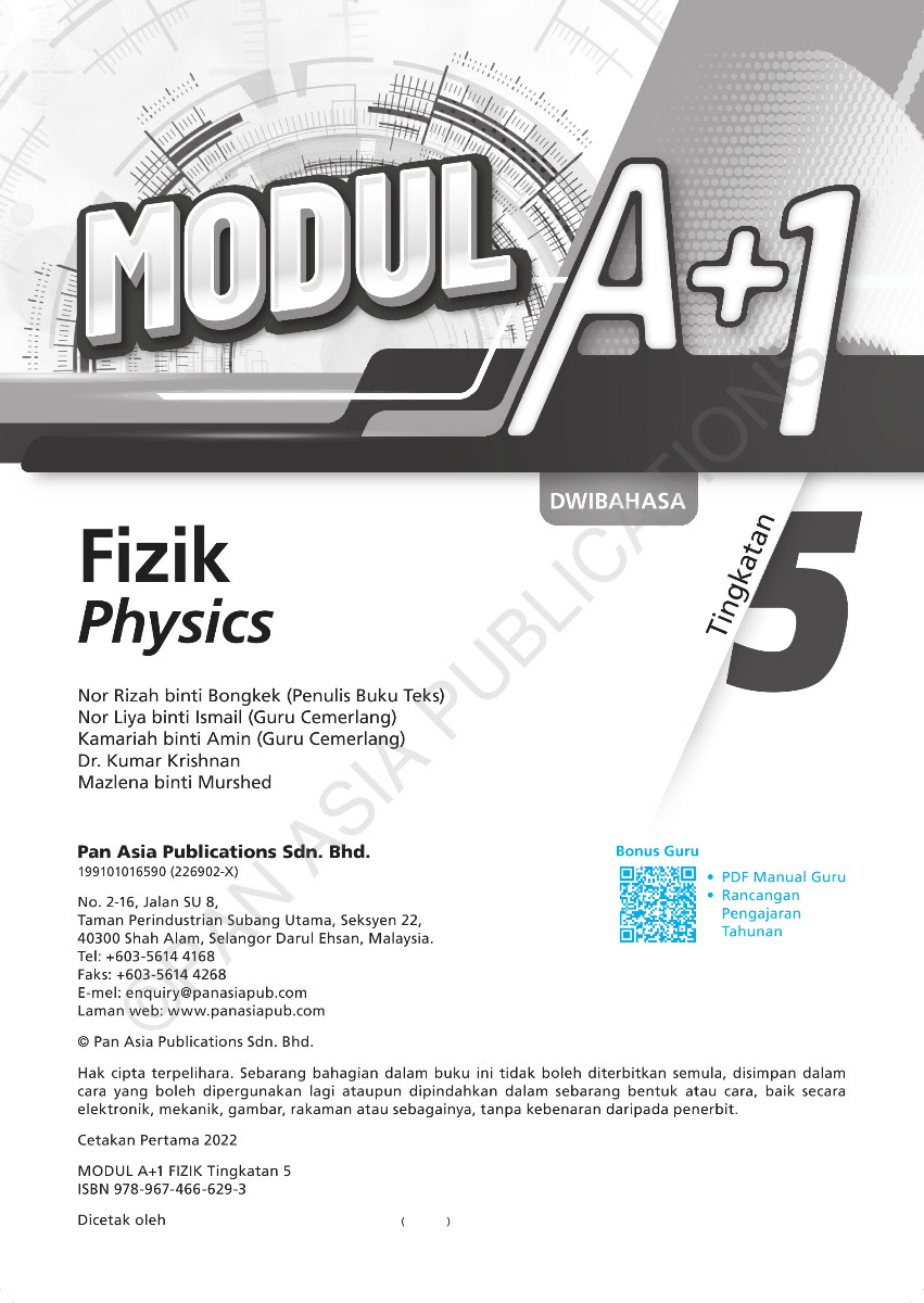 Modul A 1 Fizik Tingkatan 5