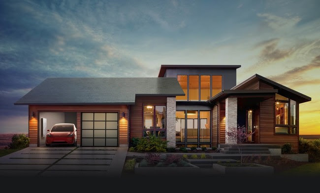 Tesla Solar Home