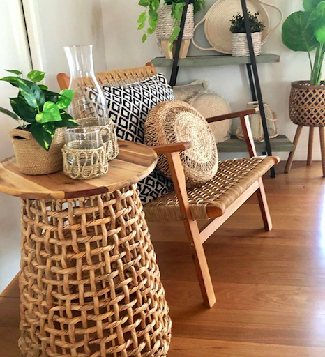 Kmart Rattan Bookshelf