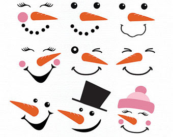 Download Snowman Face Clipart At Getdrawings Free Download