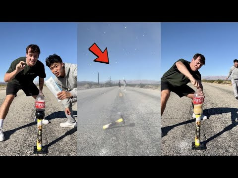 We did this in the MIDDLE of NOWHERE!! - #Shorts