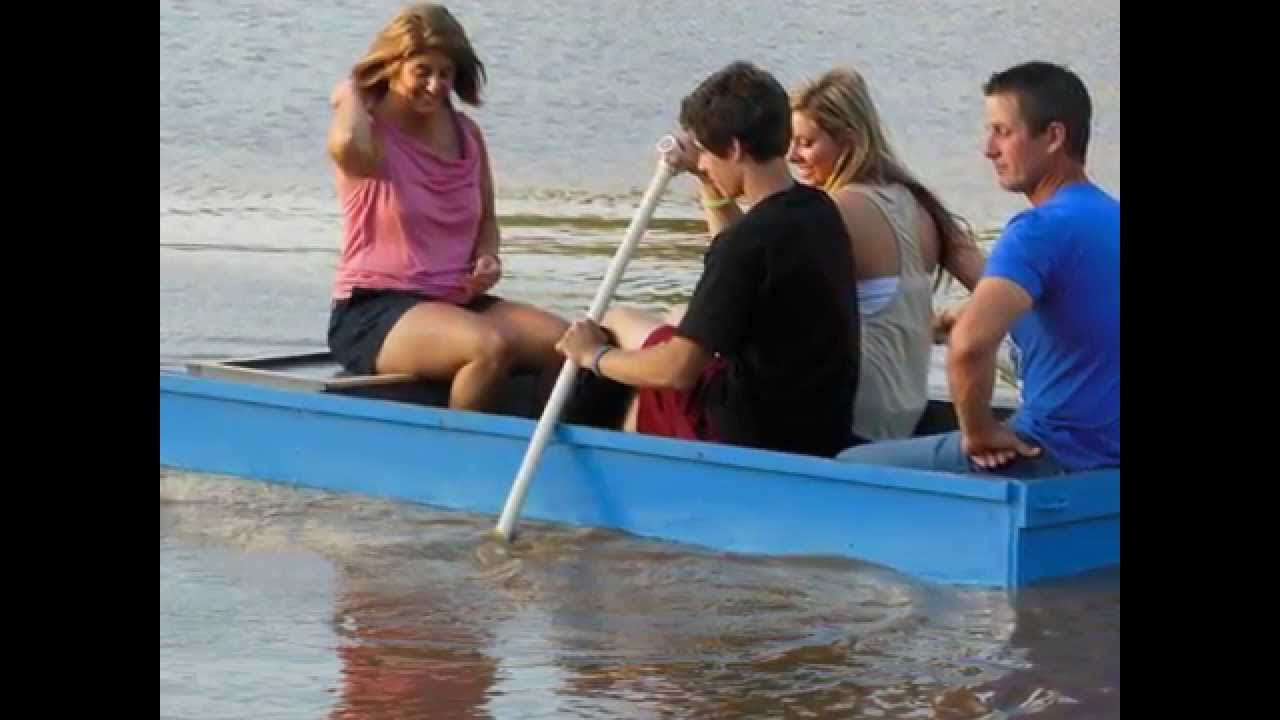 Building an 8 foot plywood John boat - YouTube