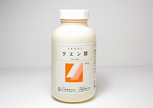 大磯砂の酸処理の方法 クエン酸