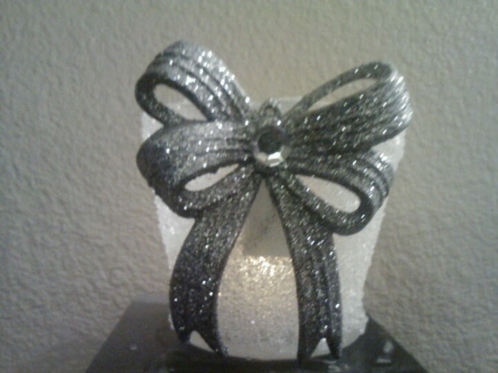  and Epsom salts and attached an ornament from the o… Pinterest