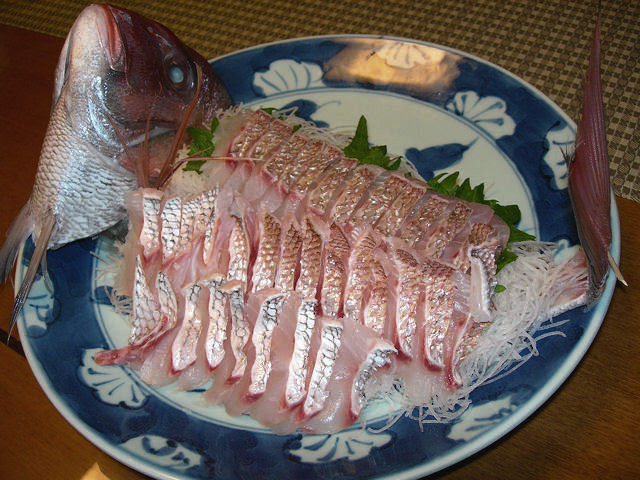 料理 我が家の釣り魚料理 刺身 白身系