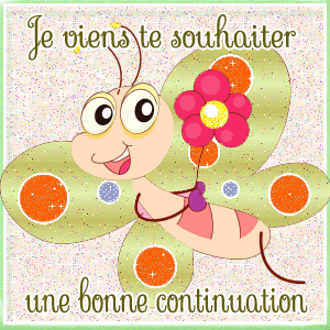 Gif Anime Bonne Continuation Blinkie Dka Decoklane