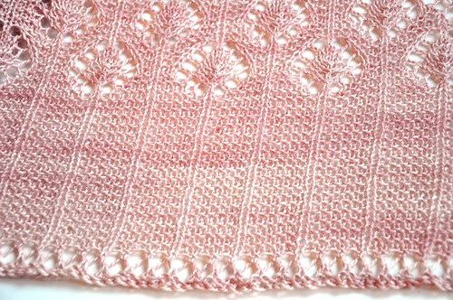 finished Hamamelis shawl- 30 by 65 inches-3