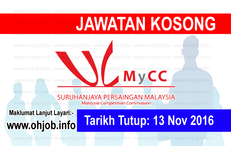 Jawatan Kerja Kosong Suruhanjaya Persaingan Malaysia (MyCC) logo www.ohjob.info november 2016