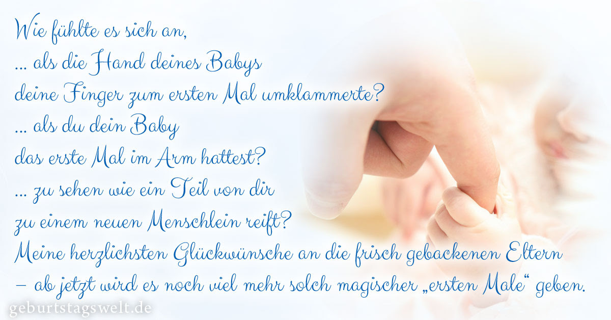 Llᐅ Glückwünsche Zur Geburt Mit Wünschen Gedichten
