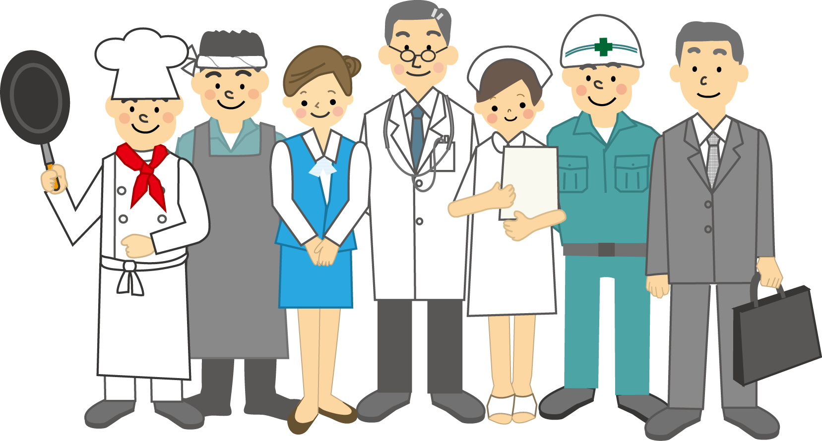 人物 職業イラスト 無料素材