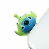 Disney - New 3D Stitch in 3 Eyes Alien 3.5mm Headphone Anti-Dust Plug Cap for iPhone 4 4S Samsung HTC