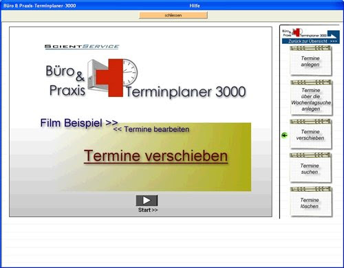 Software B ro Praxis Terminplaner3000 Terminkalender Software B ro Praxis Terminplaner3000 Terminkalender