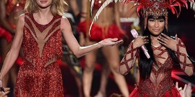 Nicki Minaj Duets With Taylor Swift to Open VMAs, Slams Miley Cyrus in Acceptance Speech