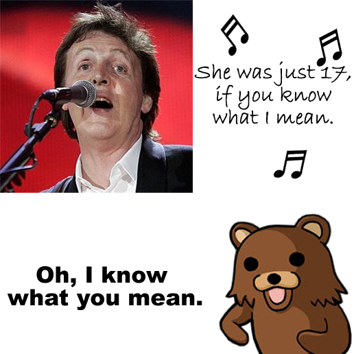 Pedobear Knows Everything