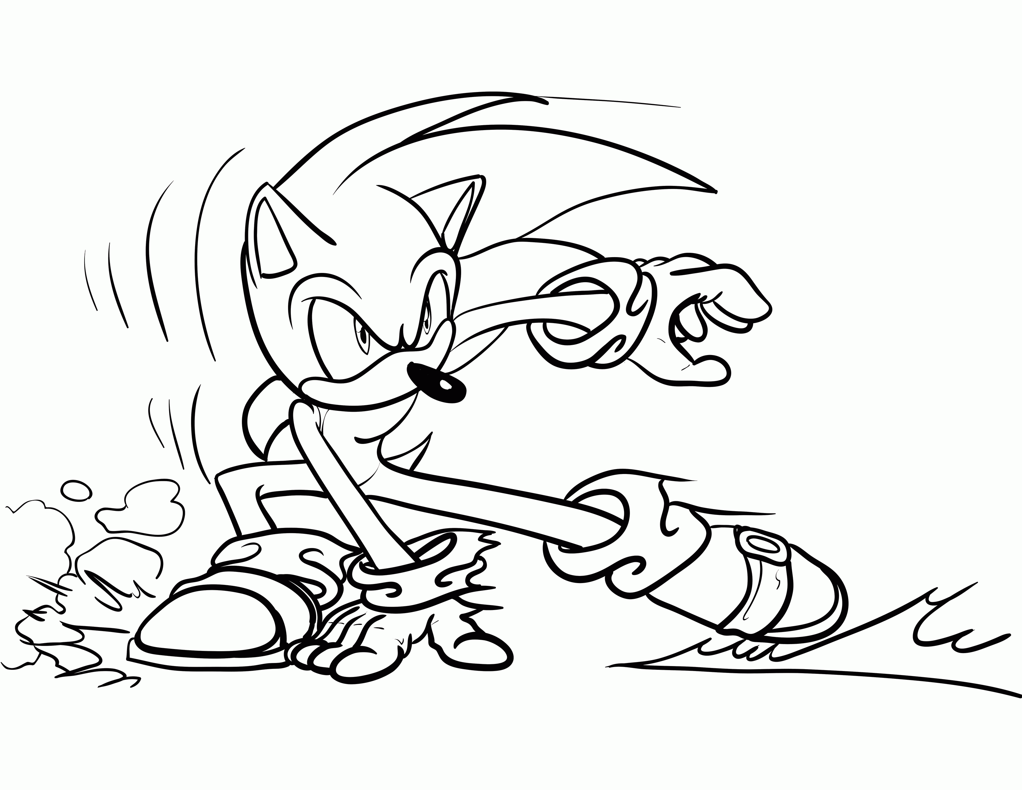 Free Sonic Coloring Pages Online For Free Download Free Clip Art Free Clip Art On Clipart Library