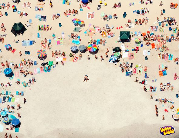 hubbabubba beach preview1 50 Creative & Effective Advertising Examples 