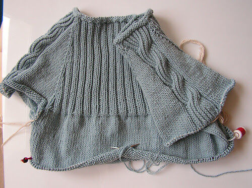 Pull bleu