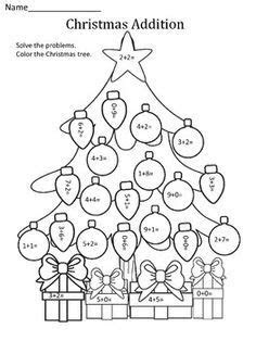  christmas addition this christmas addition worksheet is fun for