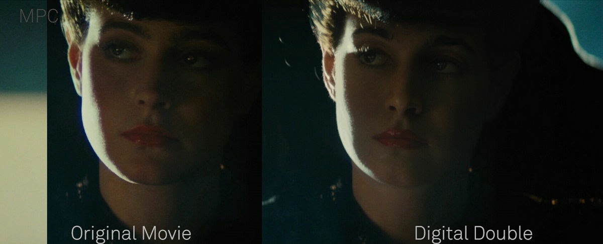 What Is The Back Side Of The Replicant Rachel Appearing In Blade Runner 49 As It Was 35 Years Ago Gigazine