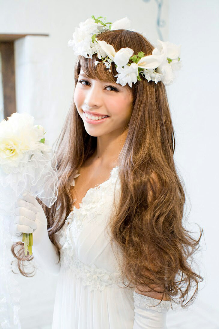 花嫁 髪型 ダウンスタイル Kamigata