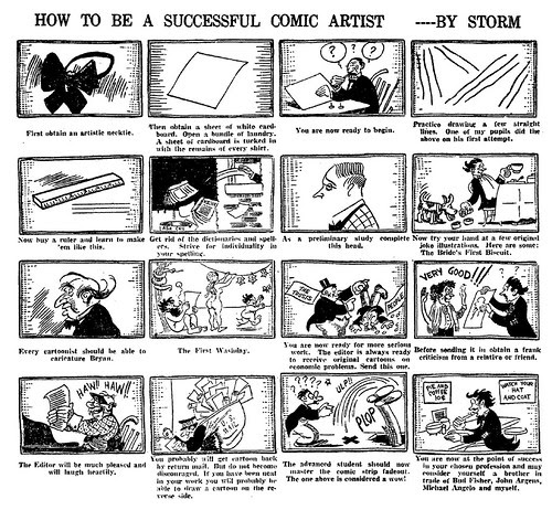 How to be a successful comic artist