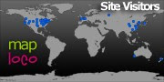 Locations of Site Visitors