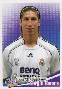 Sticker 49: Sergio Ramos (portrait) - Panini Real Madrid ...