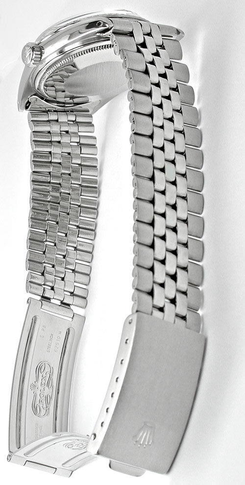 Original-Foto 3, ROLEX DATEJUST, HERREN-UHR, AUTOMATIK EDEL-STAHL TOPUHR