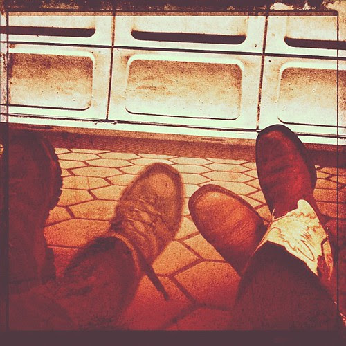 metro delays; who could stand at this hour?