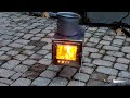 Gear Review: Ultralight Titanium Wood Stove for Hot Tenting