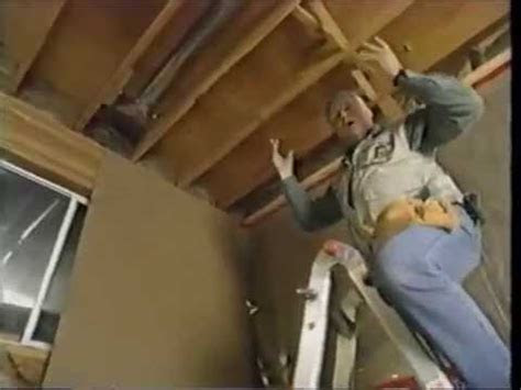 soundproof basement ceiling youtube