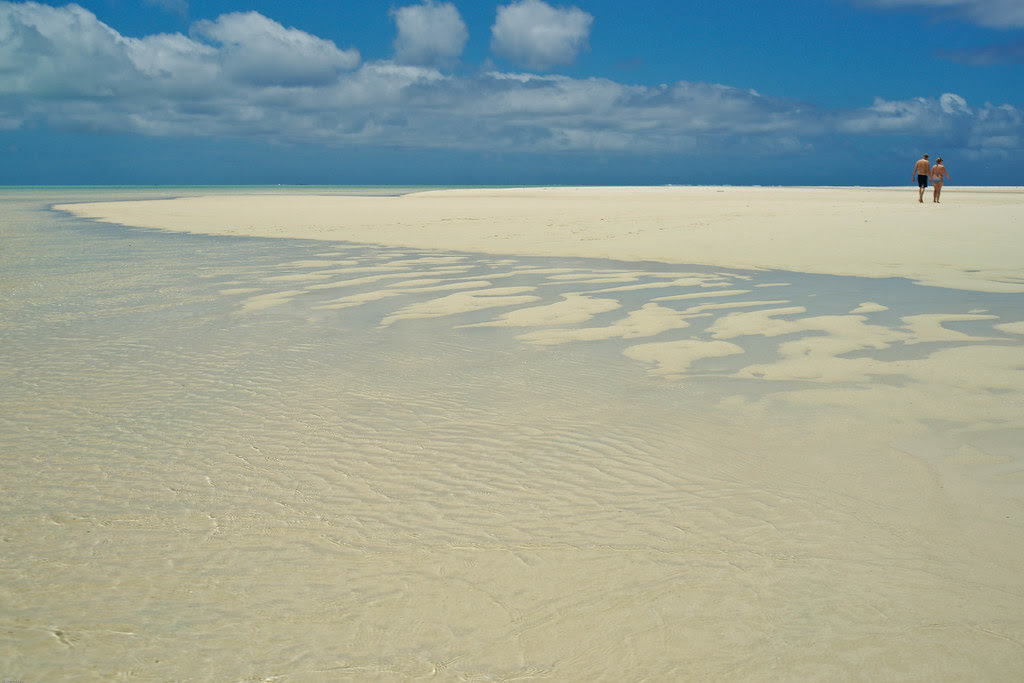 Cook Islands, Aitutaki lagoon.