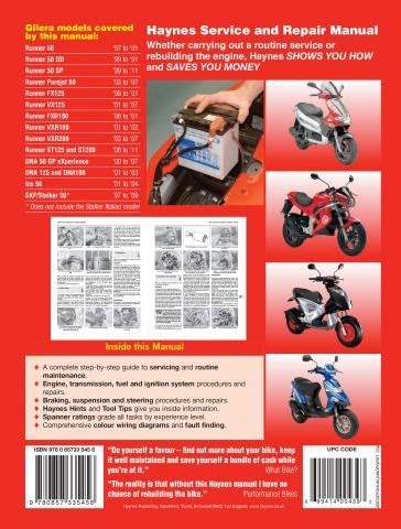 Download Gilera Runner Haynes Manual