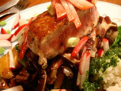 seared tuna à la Babbo