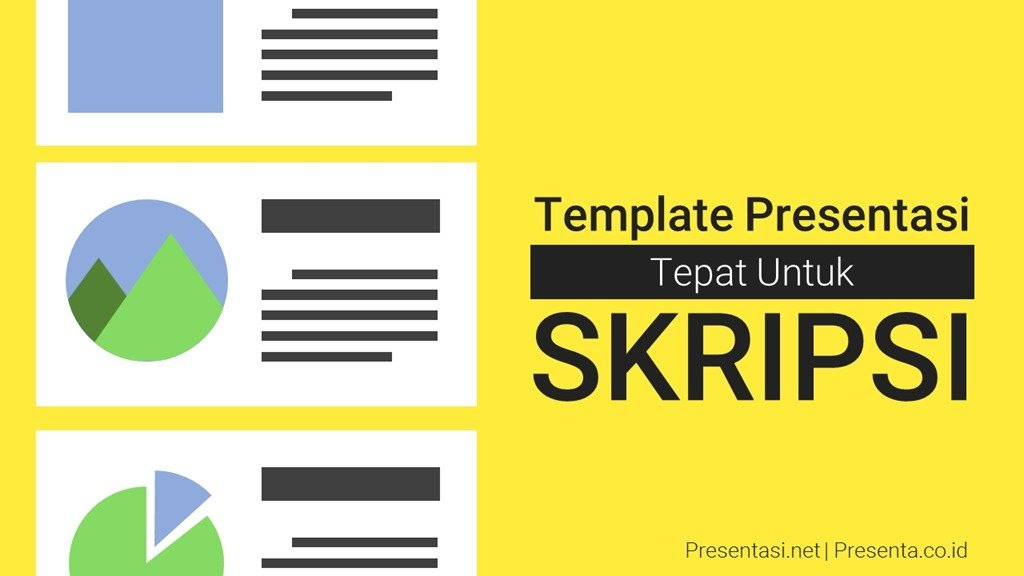 Template Presentasi yang Tepat Untuk Skripsi — Presentasi.net