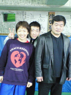 スリーショット 浜口京子旧ブログ