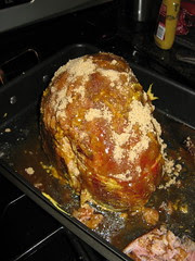 Coat with brown sugar