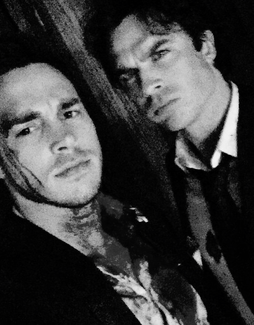 Ian Somerhalder and Chris Wood