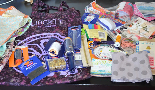 FQR 2013 - gifts from wonderful sponsors