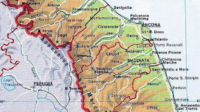 Carta Geografica Marche Abruzzo