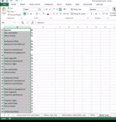 So Entfernen Sie Leere Zellen Aus Excel 2016 Windows Nachrichten