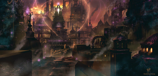 スチームパンク系背景 Pixiv年鑑 B