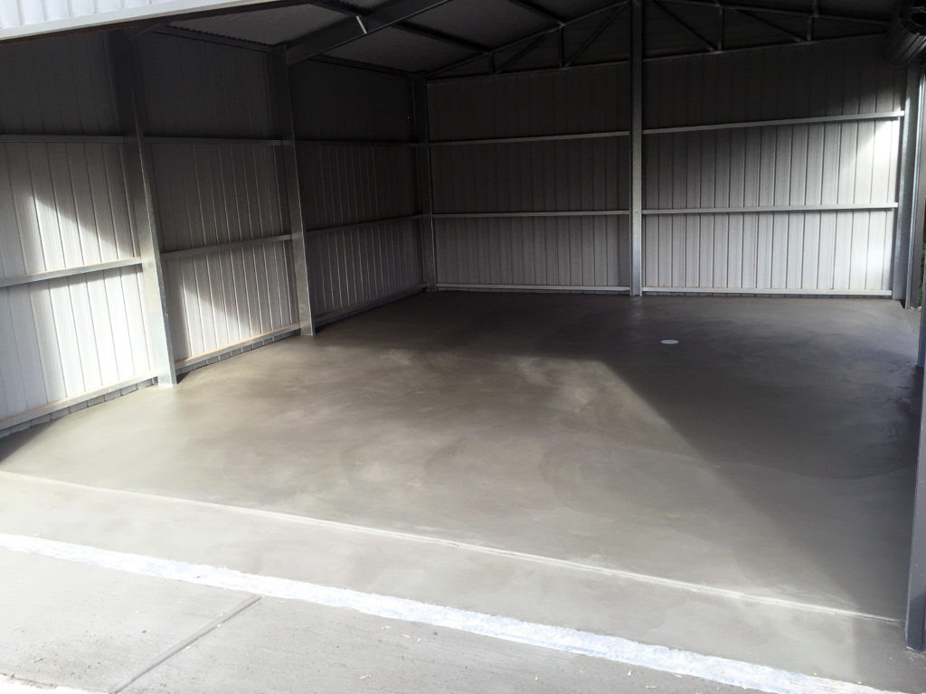 Concrete Garage Shed Floors - Adelaide Concrete