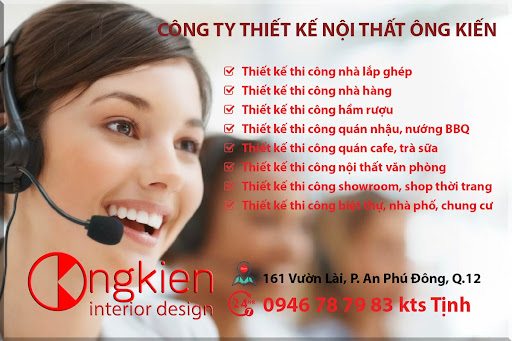 Công ty thiết kế kiến trúc nội thất Ông Kiến