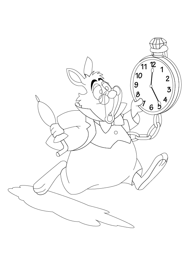 もさセンス 自主練 時計うさぎトレース