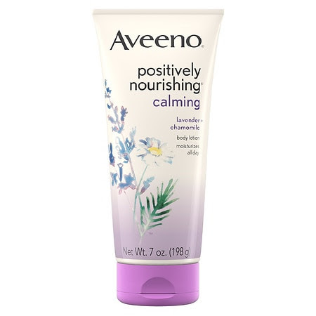 Aveeno Active Naturals Positively Nourishing Body Lotion Calming Lavender + Chamomile - 7 oz.