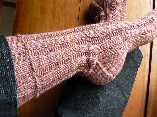 STR Rose Quartz Rozas Socks